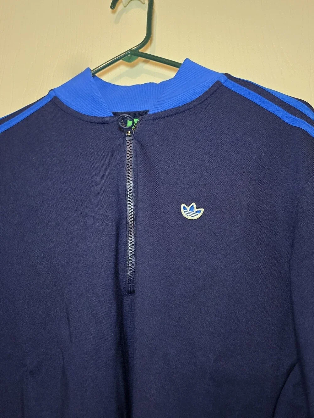 Adidas Originals F 3 Str 1/4 Zip Pull Over Night Indigo BNWT Size S JP0938